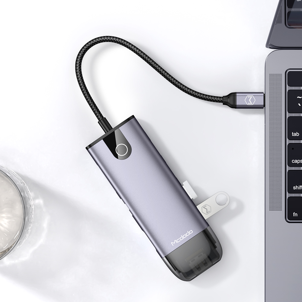 هاب 10 پورت USB-C مک دودو مدل HU7420