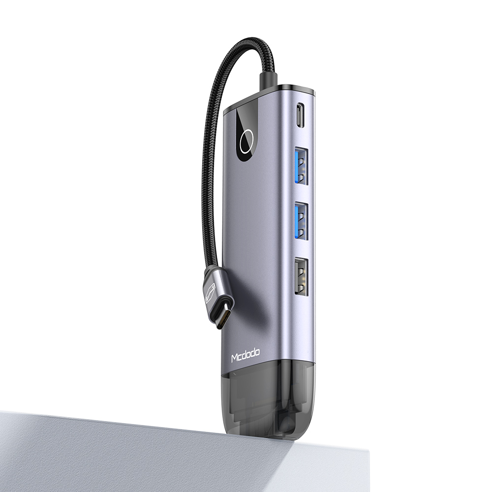 هاب 8 پورت USB-C مک دودو مدل MC-HU-7730
