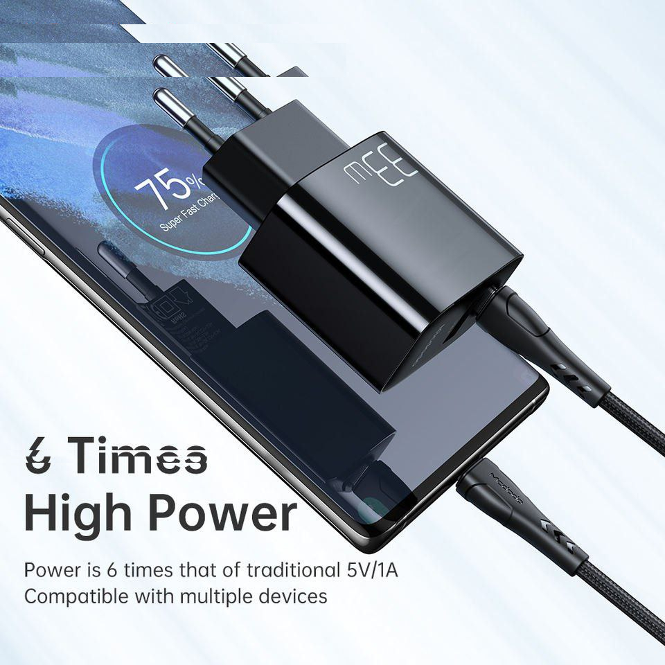 شارژر دیواری مکدودو مدل CH-0922 به همراه کابل تبدیل USB-C