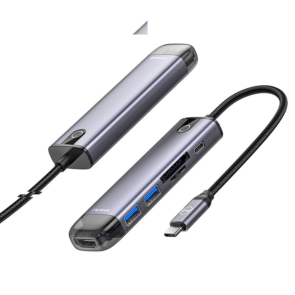هاب 6 پورت USB-C مک دودو مدل MC-HU-7740