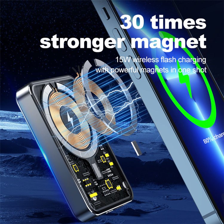 پاوربانک مک دو دو مدل MagSafe 2022 ظرفیت 5000 میلی آمپرساعت