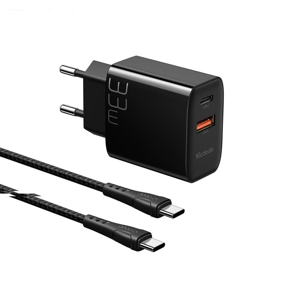 شارژر دیواری مکدودو مدل CH-0922 به همراه کابل تبدیل USB-C