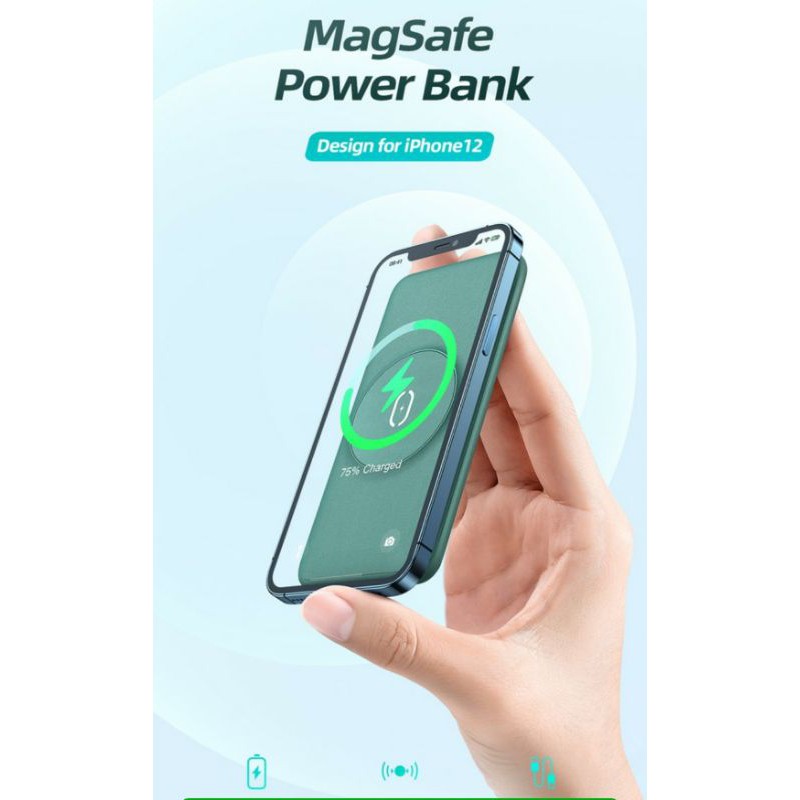 پاوربانک 22.5 وات بیسیم مک دودو مدل MC_877 ظرفیت 10000 میلی آمپر ساعت