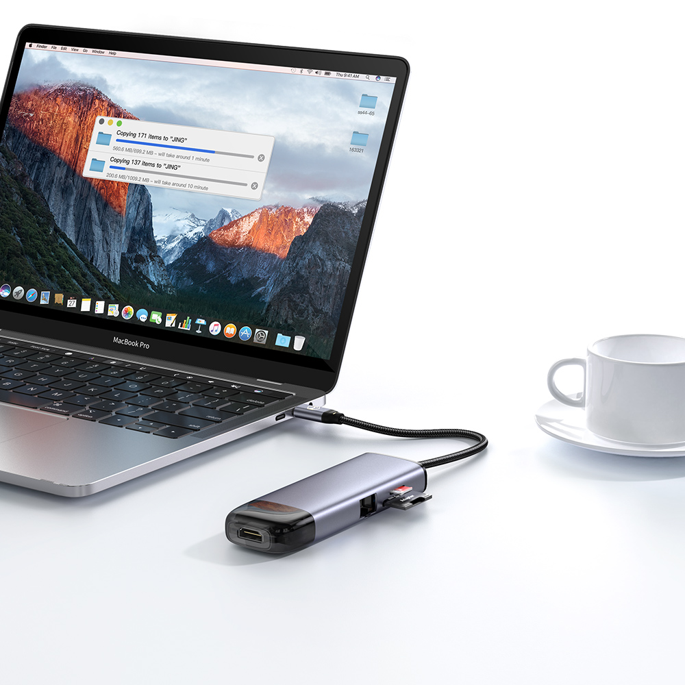هاب 8 پورت USB-C مک دودو مدل MC-HU-7730