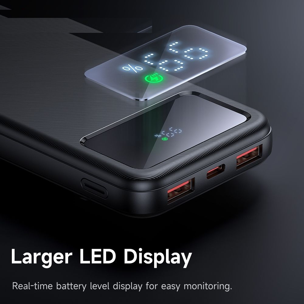 پاوربانک مک دودو مدل MC-4420 LED Display Version ظرفیت 10000 میلی آمپرساعت