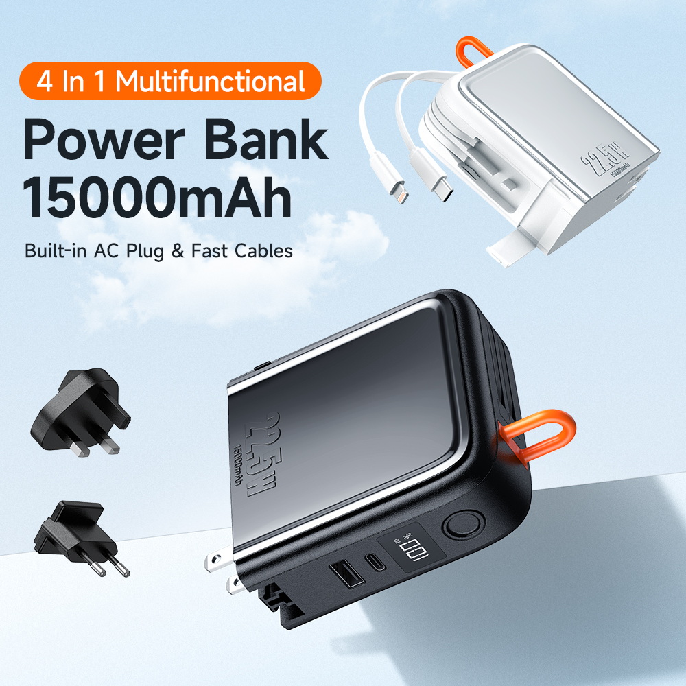 پاوربانک مک دودو مدل CH-117 ظرفیت 15000 میلی آمپر ساعت
